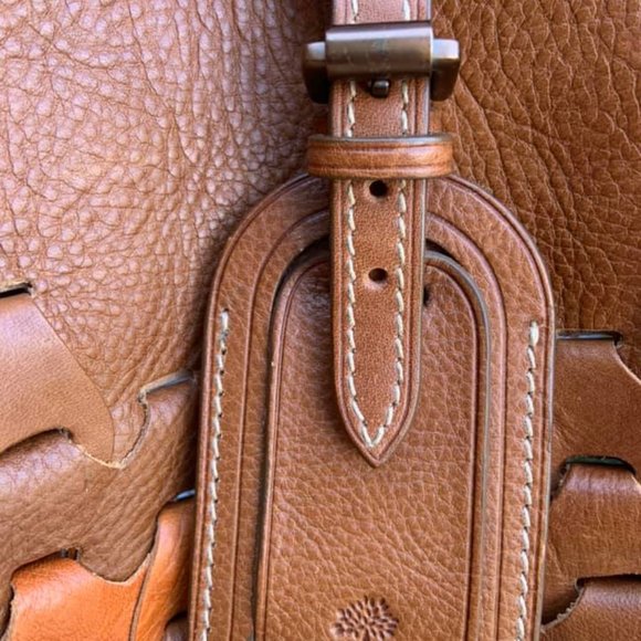 MULBERRY WOVEN TOTE BAG - Picture 5 of 9